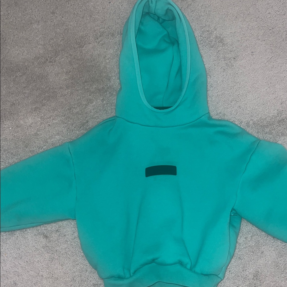 Fear of God Kids Aqua Hoodie